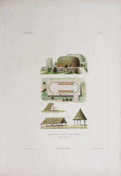 Gravure ancienne - Papouasie - Nouvelle Guinée