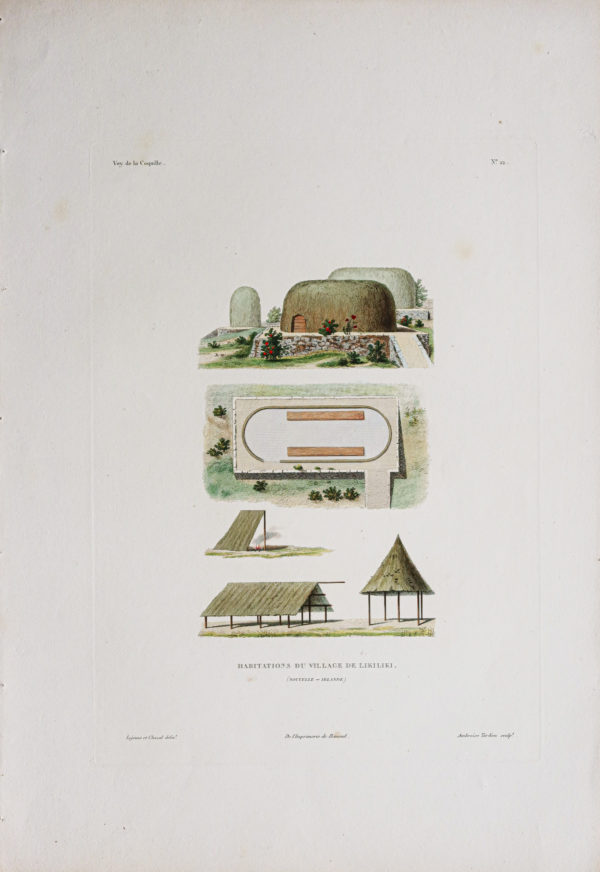 Gravure ancienne - Papouasie - Nouvelle Guinée