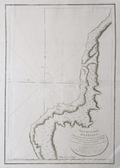 Carte marine de la Baie d’Estaing - Russie