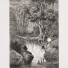 Lithographie de Georgetown - Penang - Malaisie