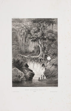 Lithographie de Georgetown - Penang - Malaisie