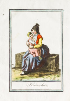 Gravure ancienne - Hollandaise