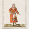 Gravure ancienne - Femme Finnoise