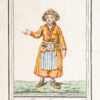 Gravure ancienne - Femme Laponne