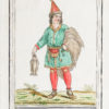 Gravure ancienne - Homme Lapon