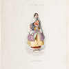 Gravure ancienne - Dame grecque