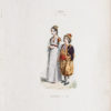 Gravure ancienne - Enfants juifs