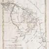 Carte géographique ancienne de la Guyane