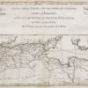 Carte géographique ancienne de l’Afrique du Nord - Barbarie