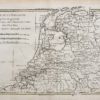 Carte géographique ancienne de la Hollande – Pays-Bas