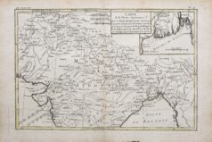 Carte géographique de la partie supérieure de l’Inde