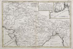Carte géographique de la partie supérieure de l’Inde