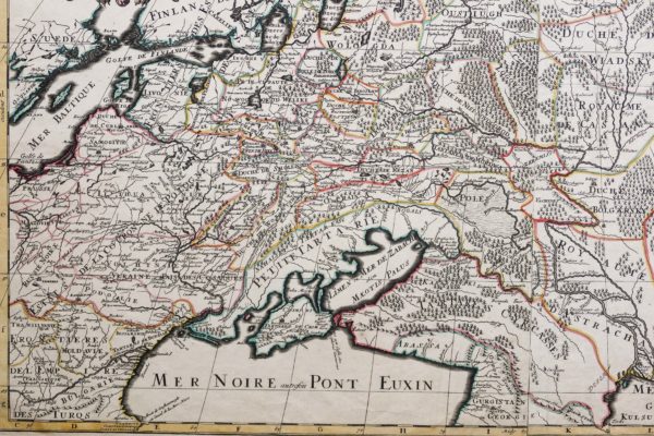 Carte ancienne la Russie blanche ou Moscovie – Image 6