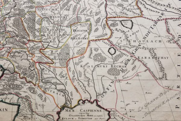 Carte ancienne la Russie blanche ou Moscovie – Image 3