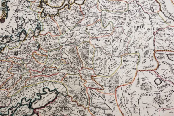 Carte ancienne la Russie blanche ou Moscovie – Image 5