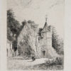 Gravure ancienne - Château de Bourré
