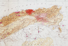 Carte géographique ancienne du Maroc