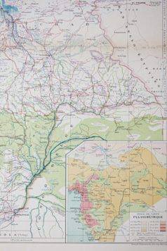 Carte économique ancienne - Afrique équatoriale - Cameroun