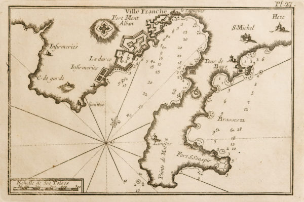 Carte marine de Saint-Jean-Cap-Ferrat