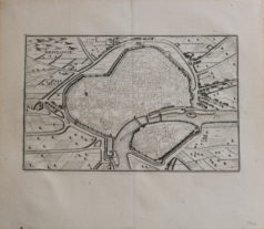 Plan ancien de Toulouse