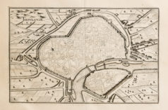Plan ancien de Toulouse
