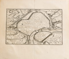 Plan ancien de Toulouse