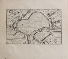 Plan ancien de Toulouse