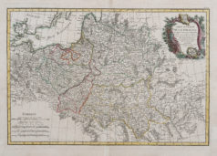Carte ancienne de la Pologne