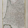 Carte ancienne de la Gascogne - Nouvelle Aquitaine - Occitanie