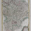 Carte ancienne de Bourgogne - Dauphiné