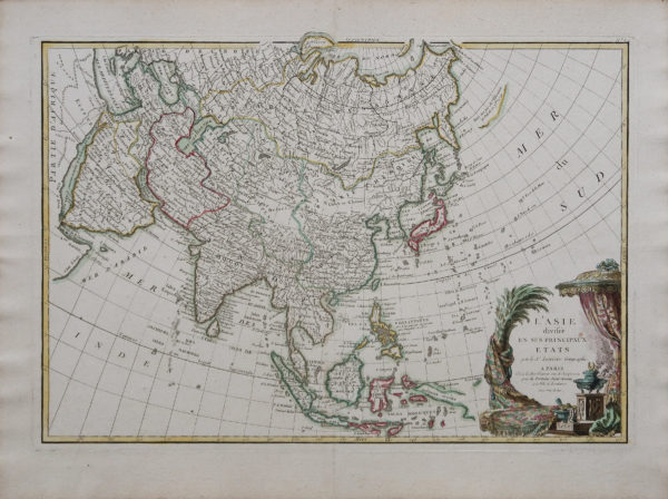 Cartes anciennes des continents et du Monde