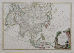 Cartes anciennes des continents et du Monde