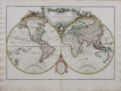 Cartes anciennes des continents et du Monde