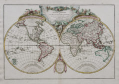 Cartes anciennes des continents et du Monde