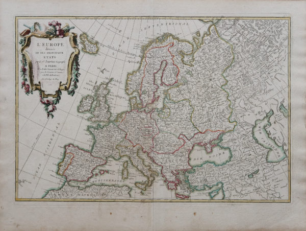 Cartes anciennes des continents et du Monde