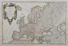 Cartes anciennes des continents et du Monde
