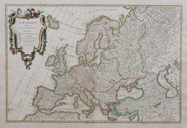 Cartes anciennes des continents et du Monde