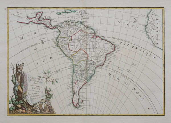 Cartes anciennes des continents et du Monde
