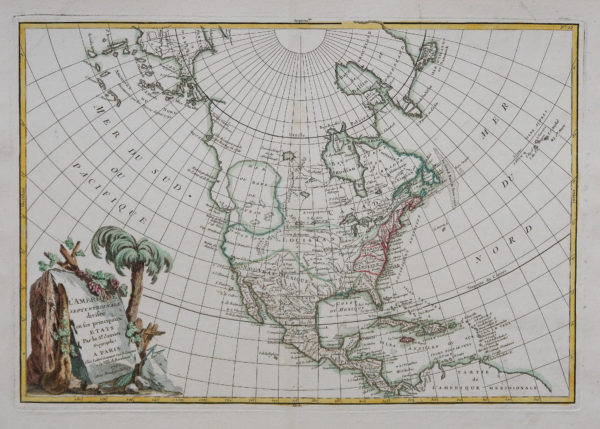 Cartes anciennes des continents et du Monde