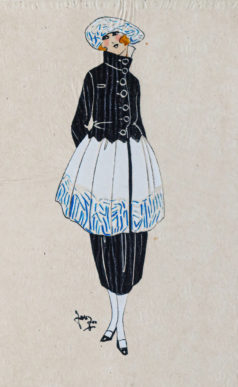 Mode féminine 1920 - 1922