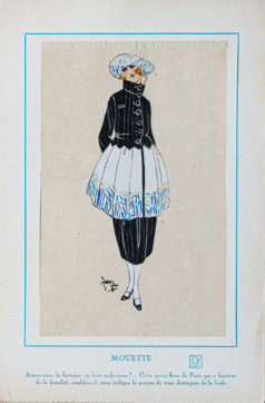 Mode féminine 1920 - 1922
