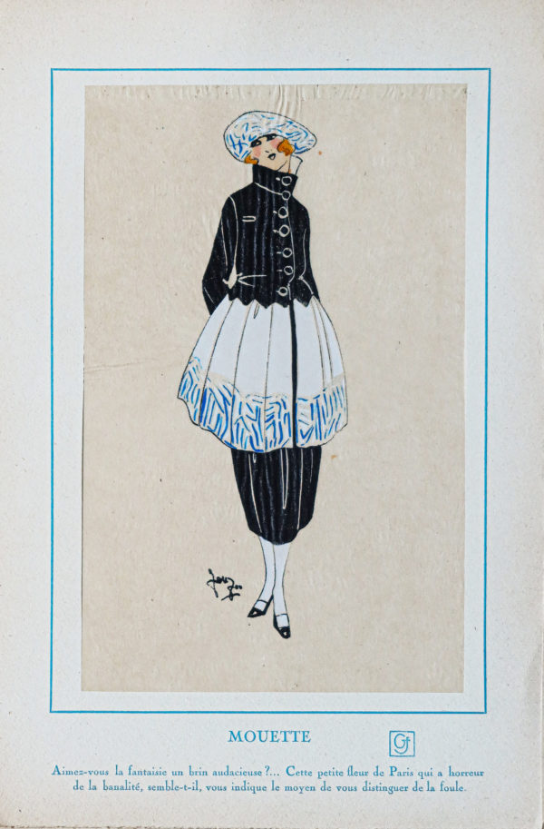Mode féminine 1920 - 1922