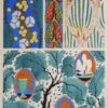 Pochoir original réalisé entre 1920 et 1930. Très bon état. Format : 43 x 30 cm. Travail réalisé par Eugène Allain Séguy (1889-1985) maître dans le design et l’art décoratif. Il est reconnu pour ses illustrations florales et ornementations d’inspiration japonaise couvrant la période Art Nouveau puis Art Déco.