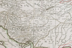 Carte géographique ancienne - Empire Perse