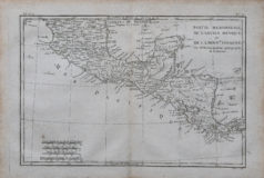 Carte ancienne du Mexique