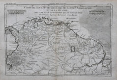 Carte ancienne - Nouvelle Andalousie - Guyane