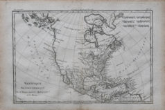 Carte ancienne de l’Amérique du Nord