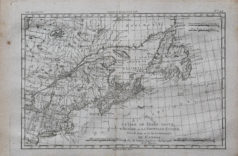 Carte ancienne du Canada