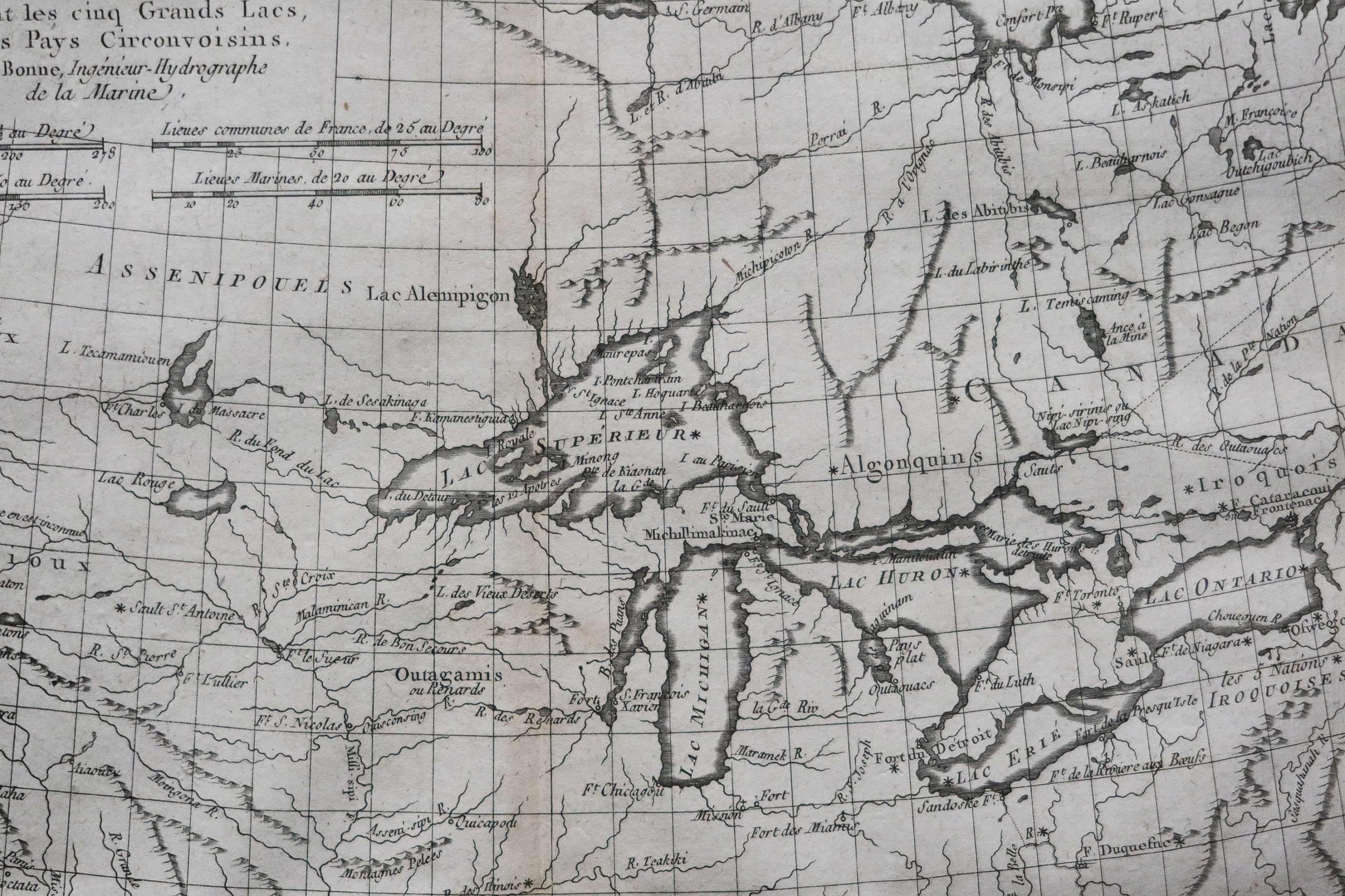 Carte ancienne du Canada