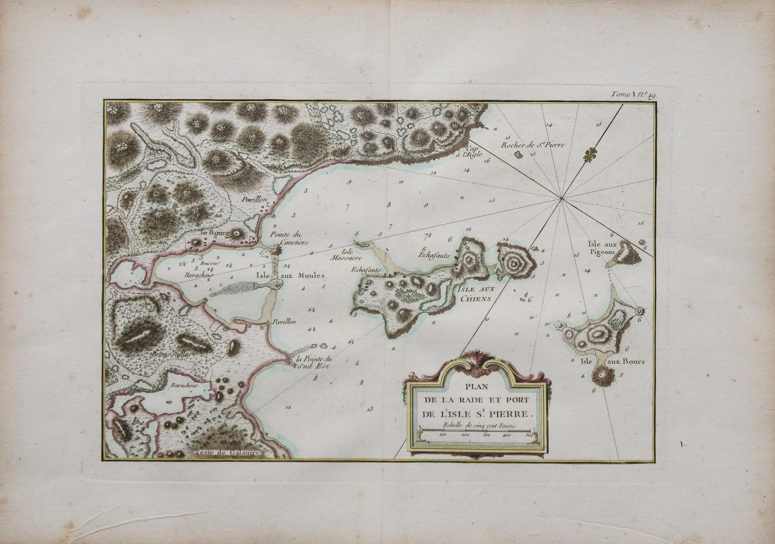 Carte ancienne - Saint-Pierre-et-Miquelon